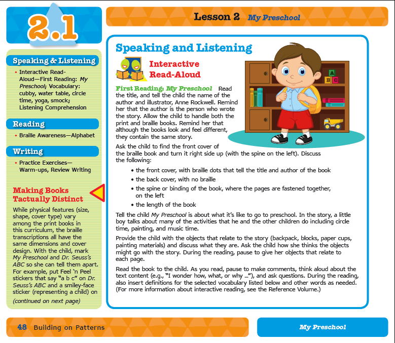 Preview of Sample Lesson 2.1 Interactive Read-Aloud